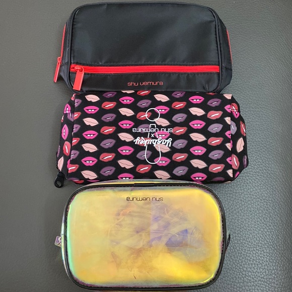Three Brand New Shu Uemura Makeup Bags - Picture 1 of 2